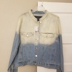 Faded denim jacket, sz 1X, Forever 21